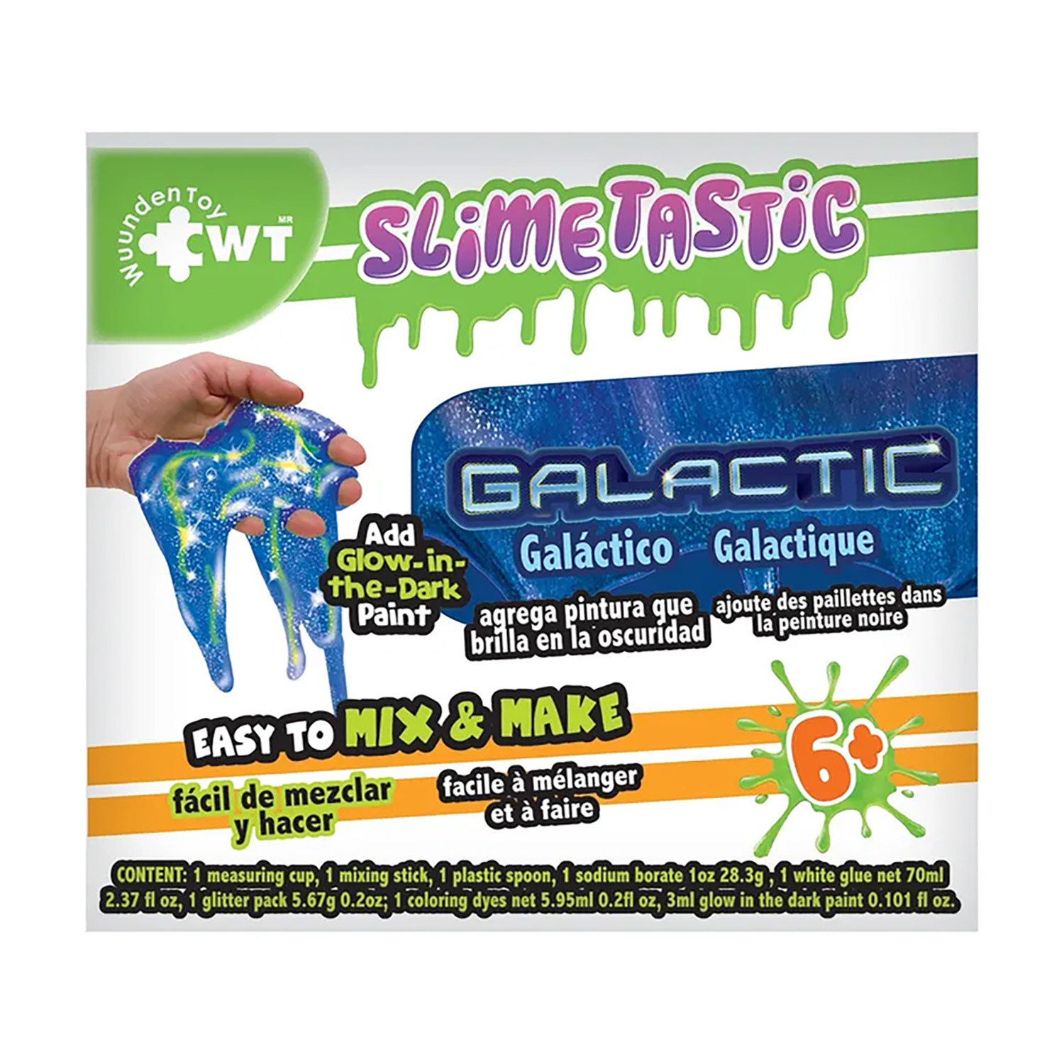 Slime Galáctico Wuundentoy Multicolor