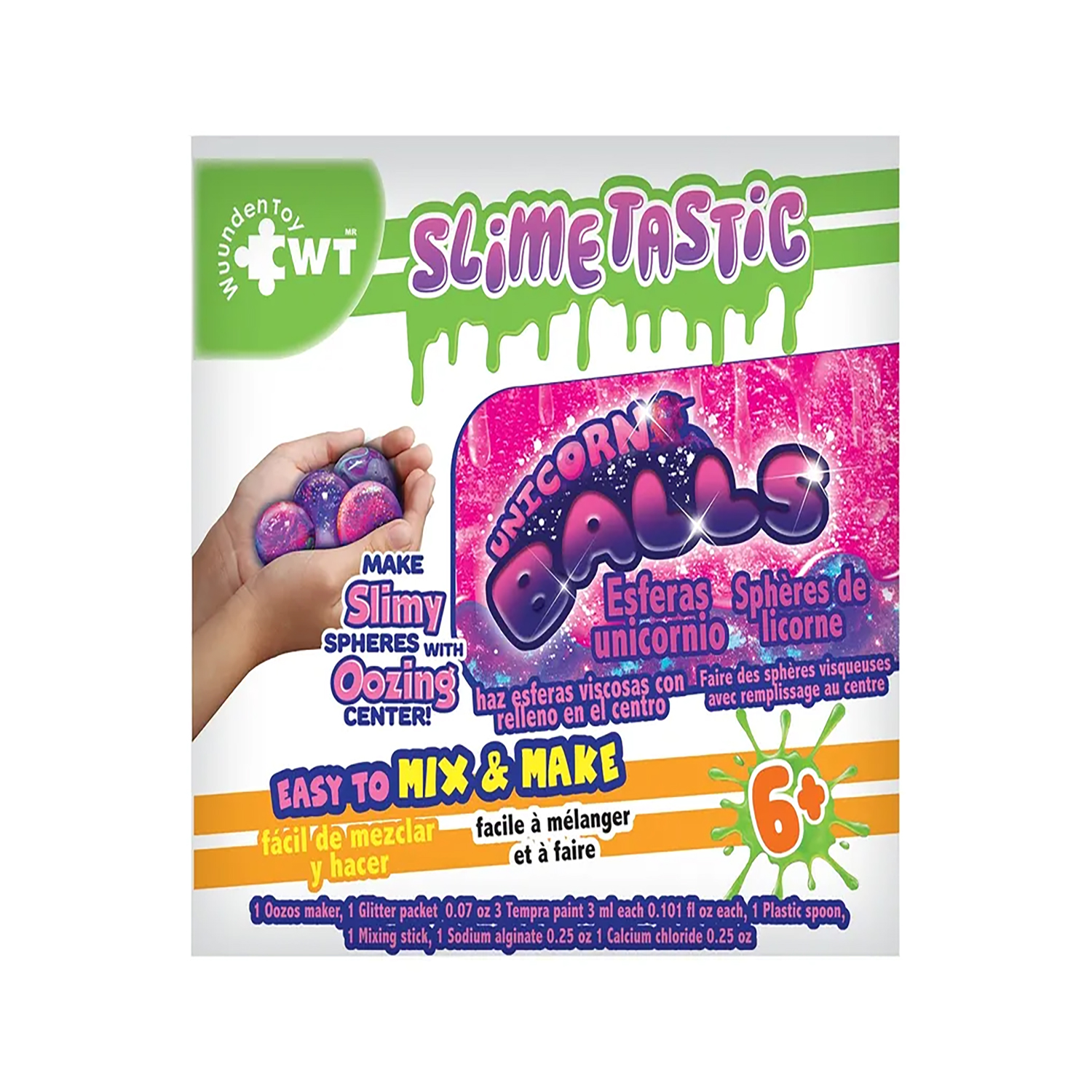 Slime Unicornio Balls Wuundentoy Multicolor