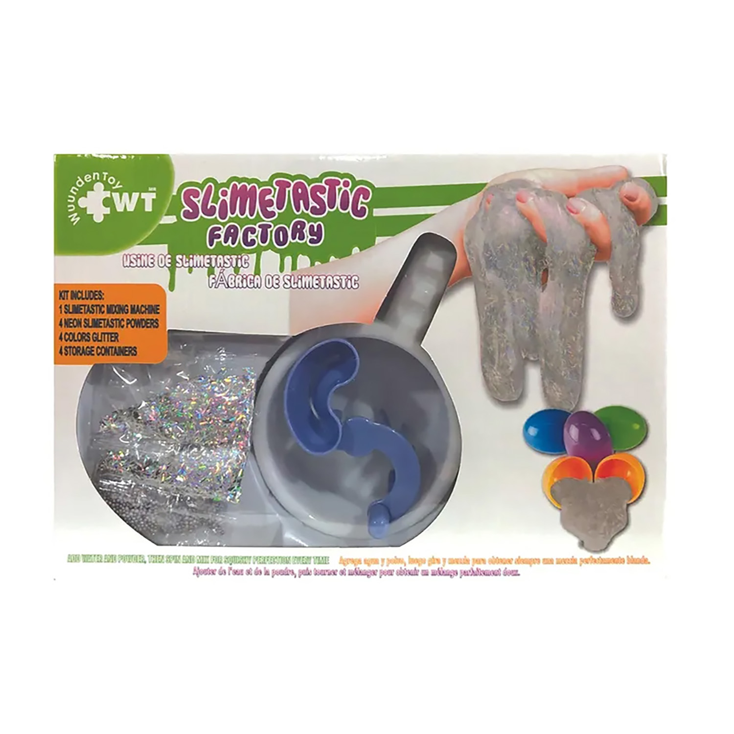 Fábrica de Slime Wuundentoy Multicolor