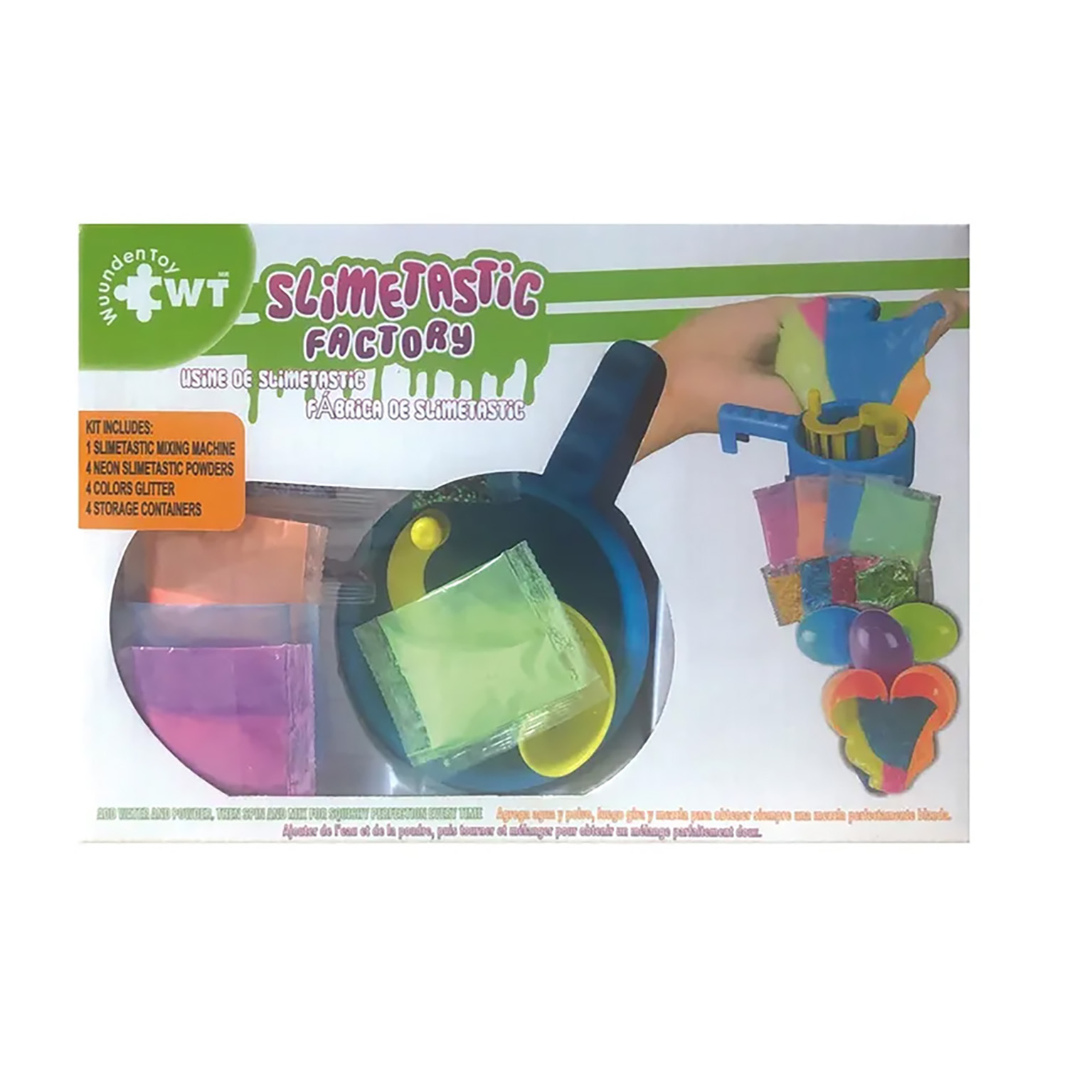 Fábrica de Slime Wuundentoy Multicolor