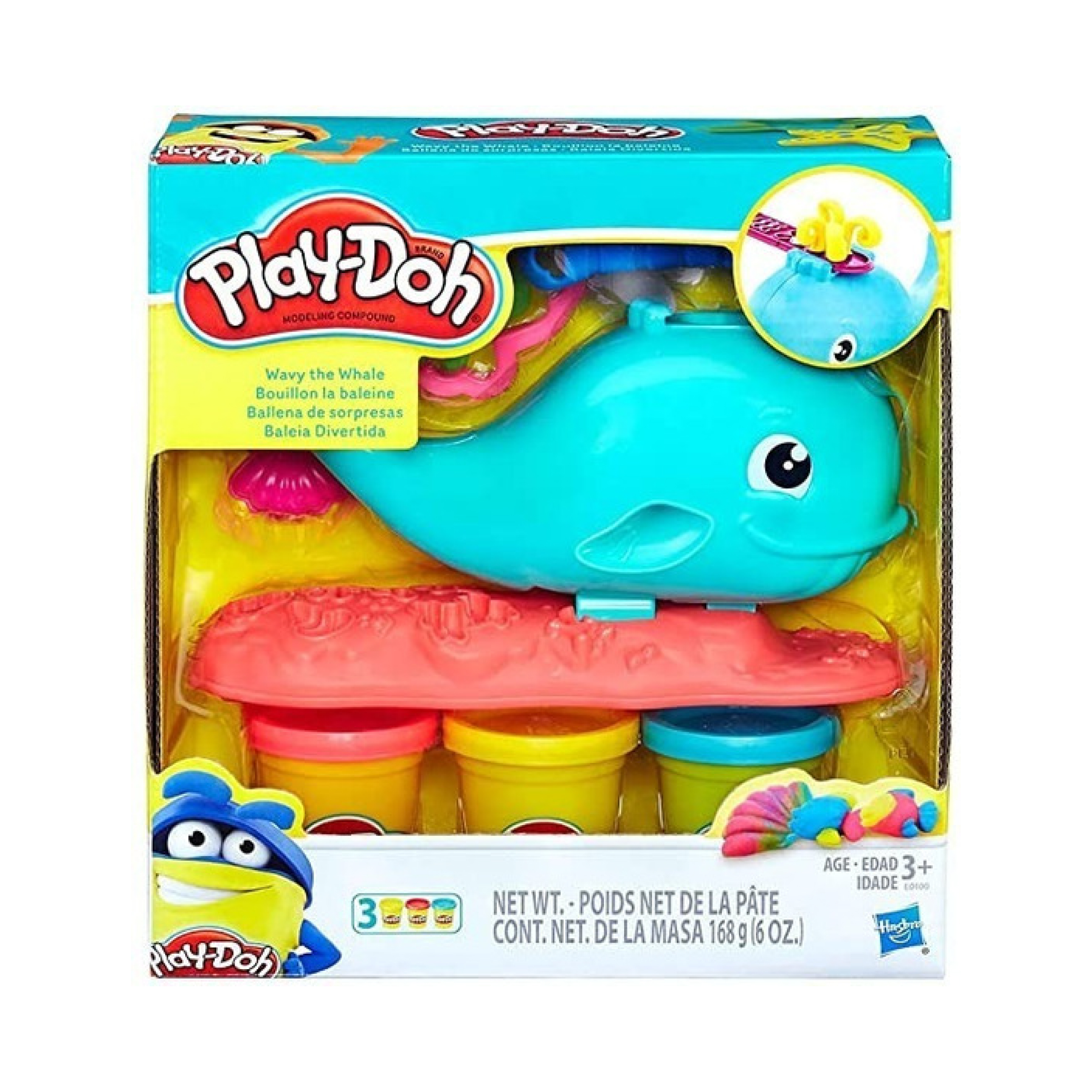 Plastilina Play-Doh Ballena de Sorpresas