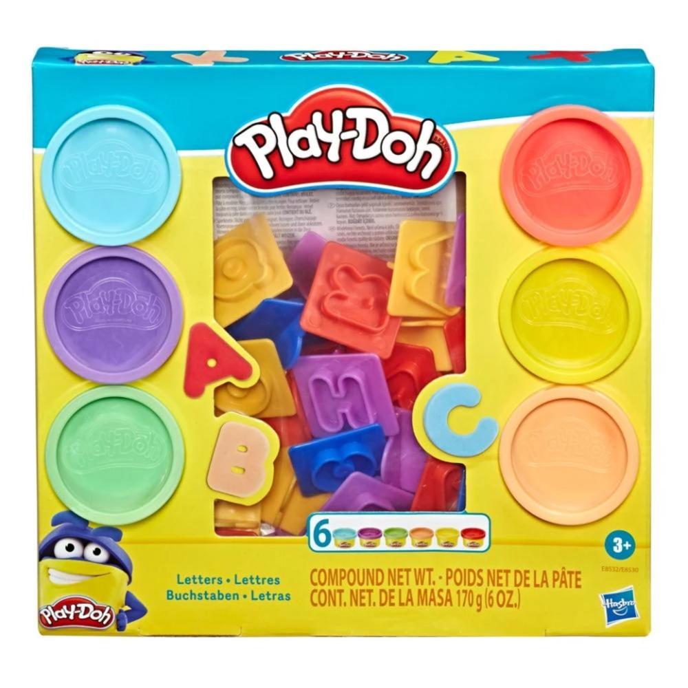 Juguete Hasbro E8532 Play Doh: Set de Letras Fundamentales