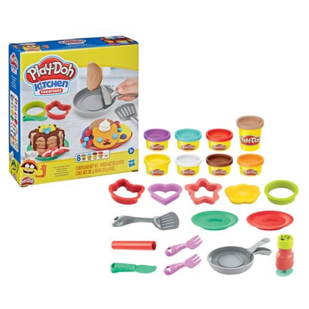 Plastilina Play-Doh Multicolor Kitchen Creations: Deliciosos Pancakes 22 Piezas