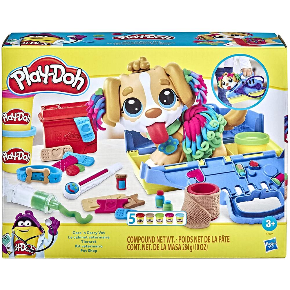 Plastilina Play Doh Multicolor Kit Veterinario
