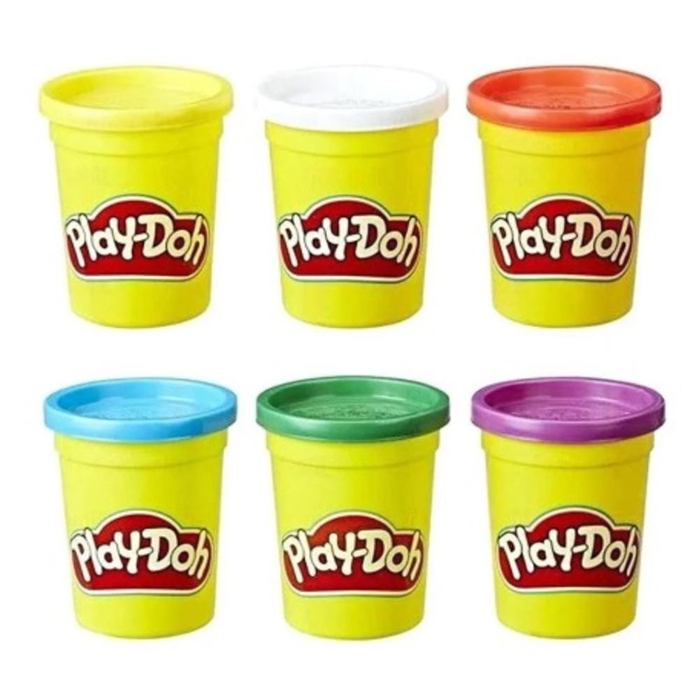 Plastilina Play-Doh Multicolor 6 Piezas