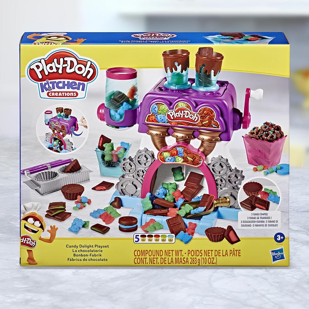 Foto 3 pulgar | Play Doh Kitchan Creations: Set Fabrica de Chocolate