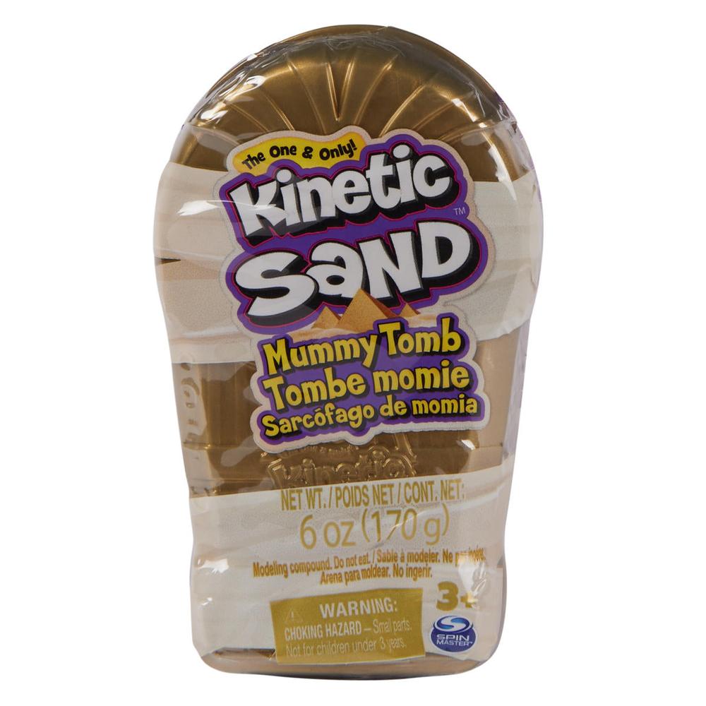 Foto 2 pulgar | Set Kinetic Sand Spin Master Contenedor Sarcófago Momia Multicolor