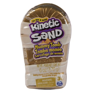 Foto 1 | Set Kinetic Sand Spin Master Contenedor Sarcófago Momia Multicolor