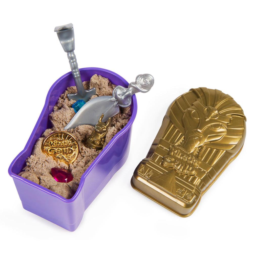 Foto 4 pulgar | Set Kinetic Sand Spin Master Contenedor Sarcófago Momia Multicolor