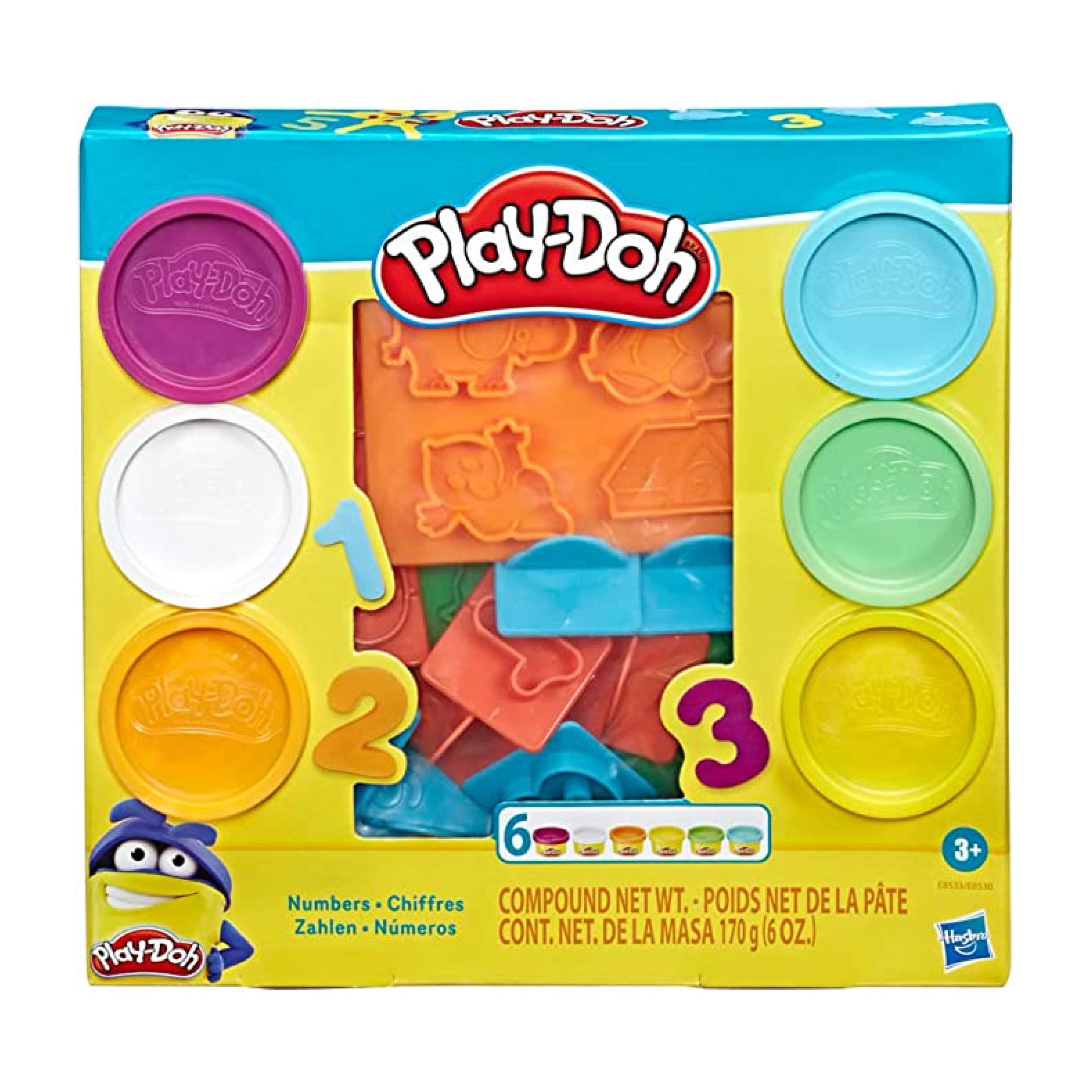 Foto 1 | Plastilina Play-Doh Set de Números 19 Piezas