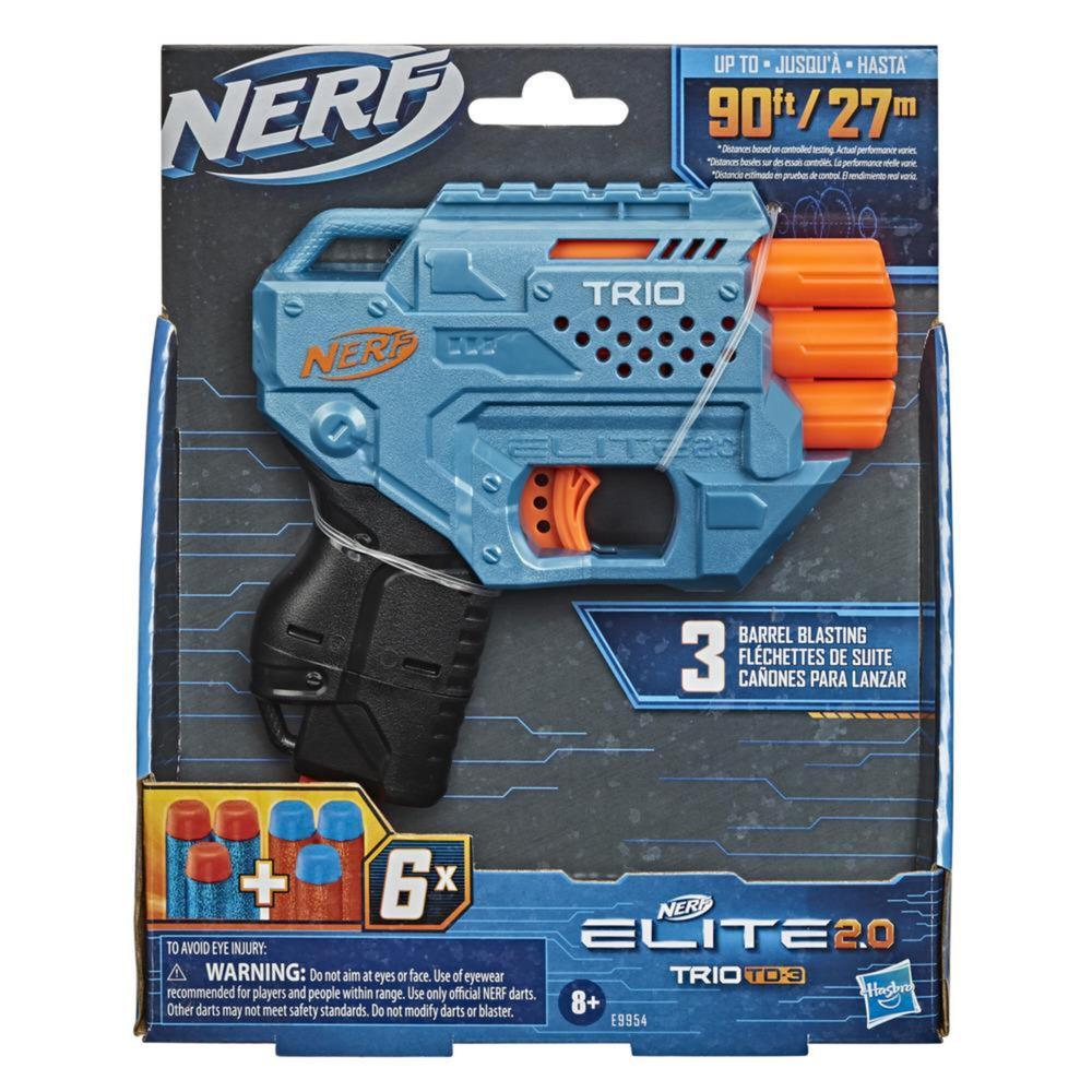Foto 4 pulgar | Lanzador de Dardos Nerf: Elite 2.0 Trío Td 3