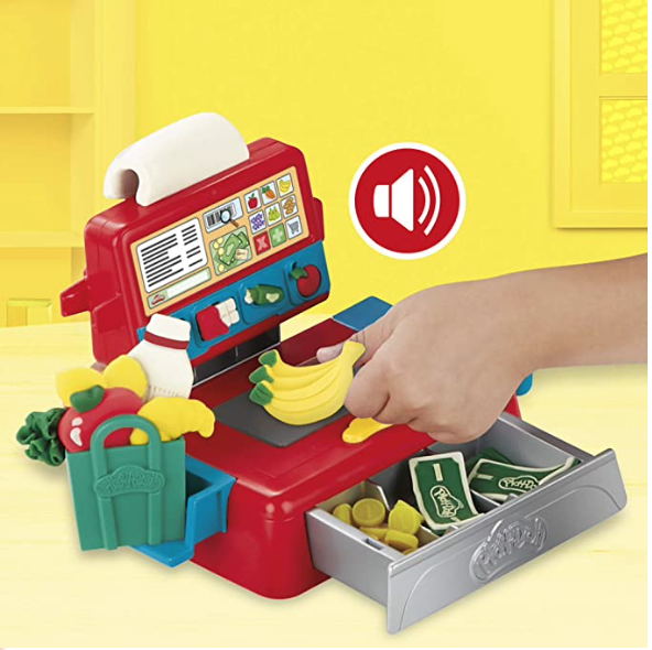 Foto 6 pulgar | Caja Registradora Play Doh