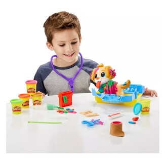 Foto 2 | Set De Masas Hasbro Play-doh Veterinario Con Accesorios