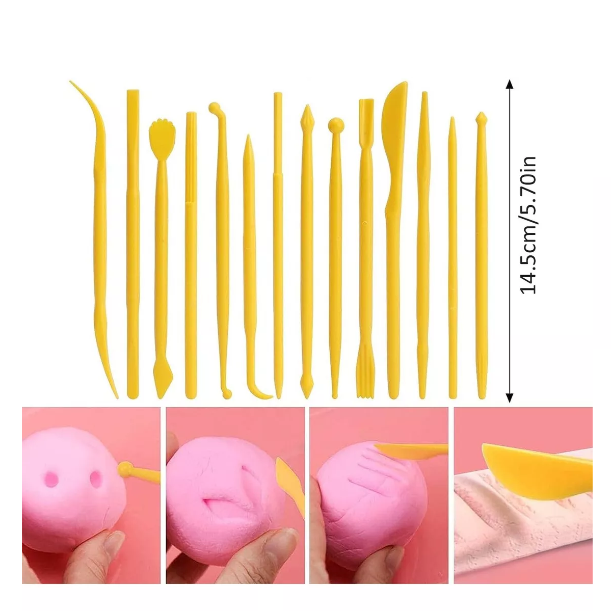Foto 4 pulgar | Herramientas De Modelado De Cerámica Y Arcilla, 42 Piezas