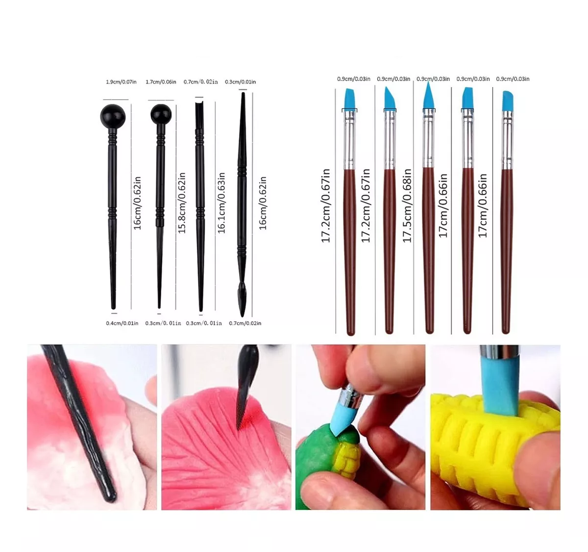 Foto 5 pulgar | Herramientas De Modelado De Cerámica Y Arcilla, 42 Piezas