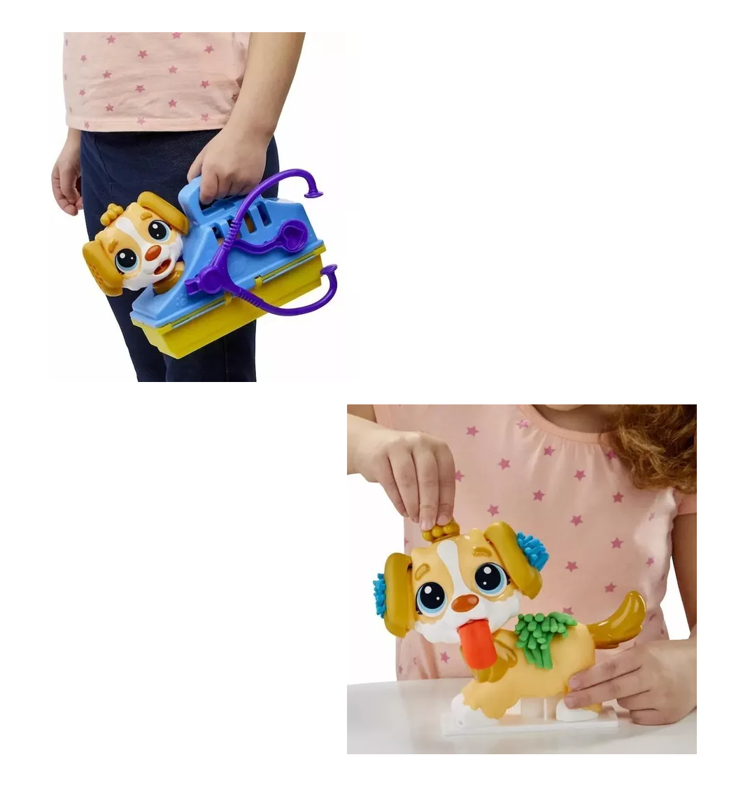 Foto 5 pulgar | Set De Masas Hasbro Play-doh Veterinario Con Accesorios