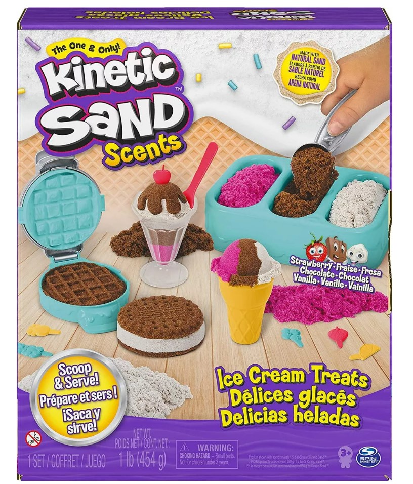 Foto 2 pulgar | Arena Mágica Kinetic Sand Fabrica de Helados y Postres Spin Master