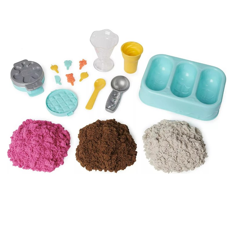 Foto 4 pulgar | Arena Mágica Kinetic Sand Fabrica de Helados y Postres Spin Master