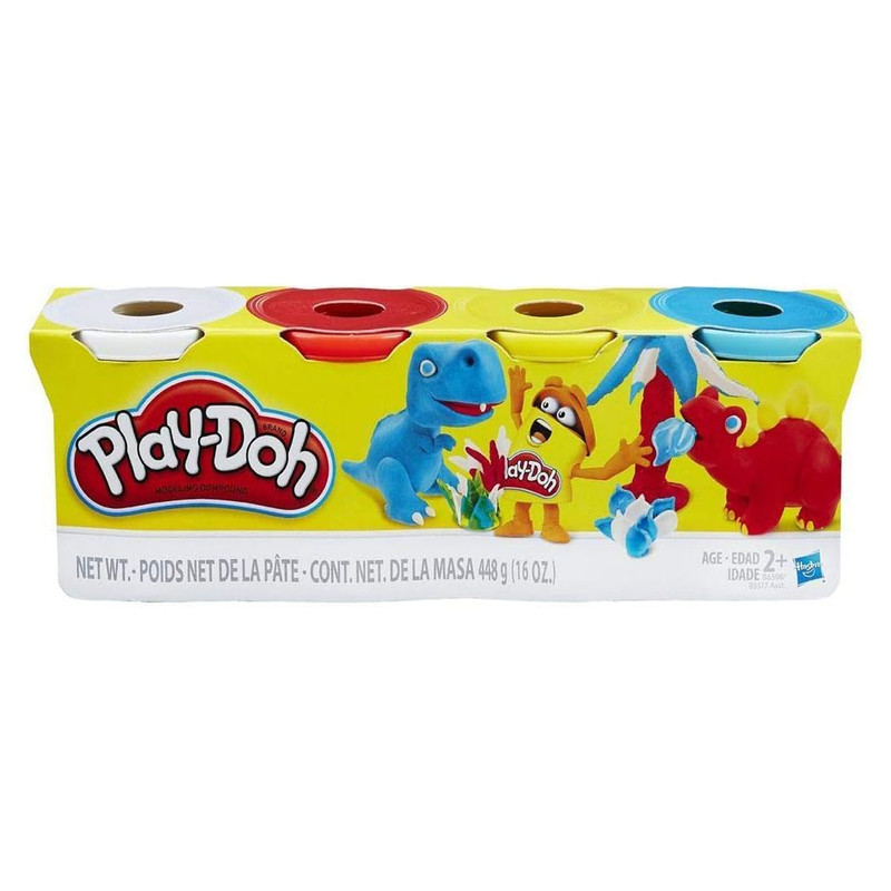 Foto 2 pulgar | Plastilina Play-doh Paquete 4pza Multicolor