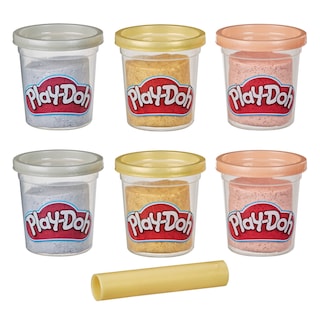 Foto 2 | Colección de Compuestos Metálicos Pd Play-Doh de 6 Latas