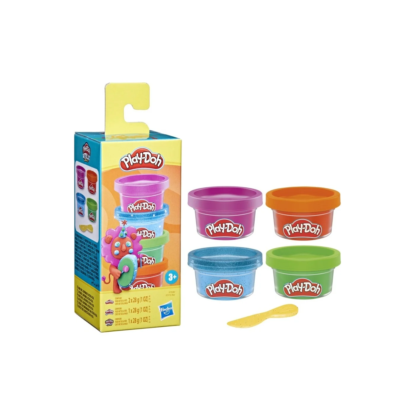 Foto 3 pulgar | Paquete de Colores Hasbro Play-Doh Iiresstible Mini F7172
