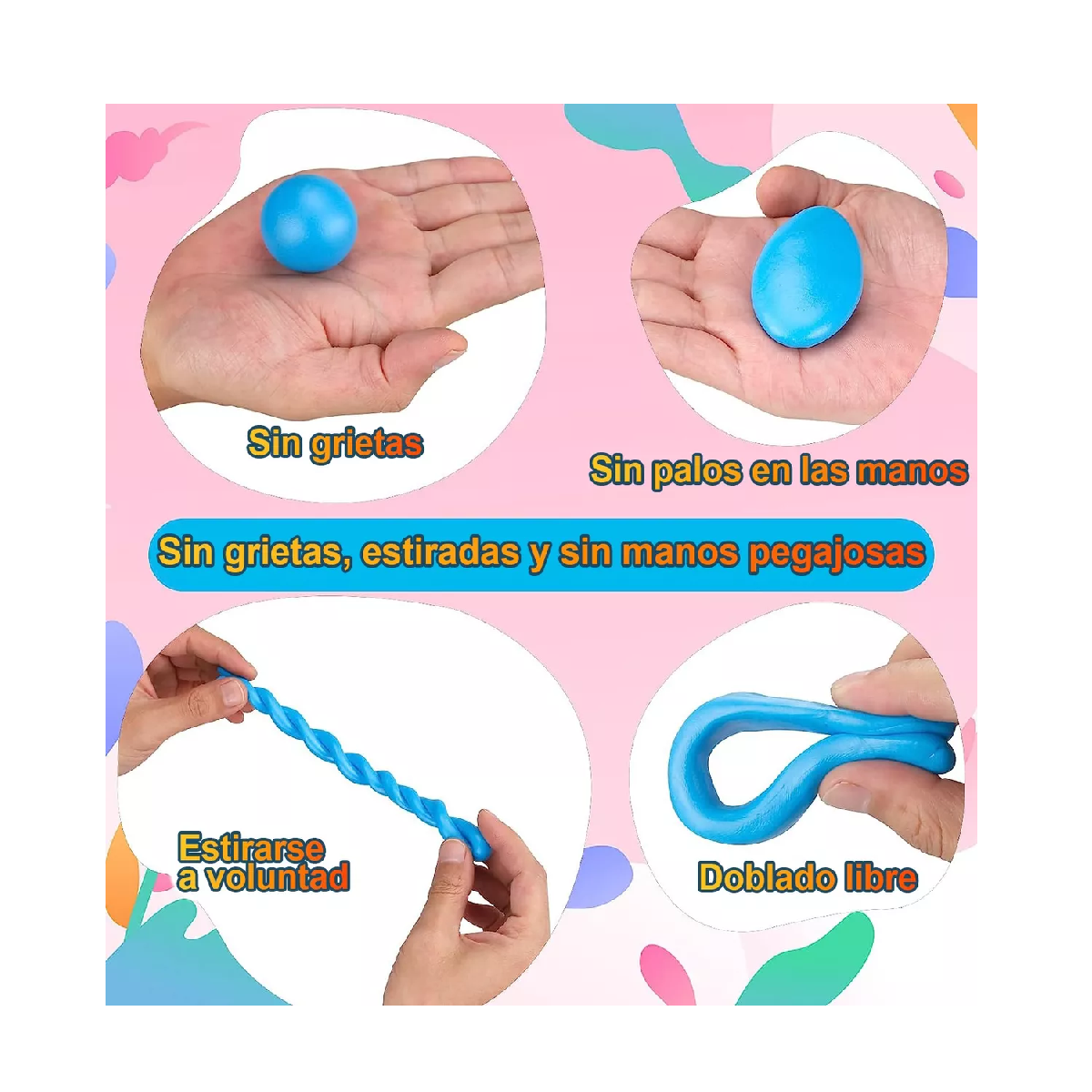 Foto 4 pulgar | Arcilla Moldeable Polimerica 92 Colores Plastilinas