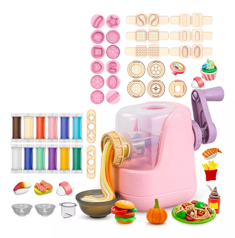 Hacer Pasta Kitchen Creations Cafetería Juguete  Rosa