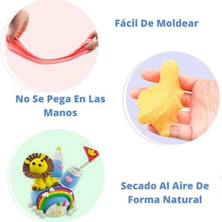 Foto 3 | Paquete de 36 Masas de Arcilla Limosa Moldeables Varios Colores - Venta Internacional