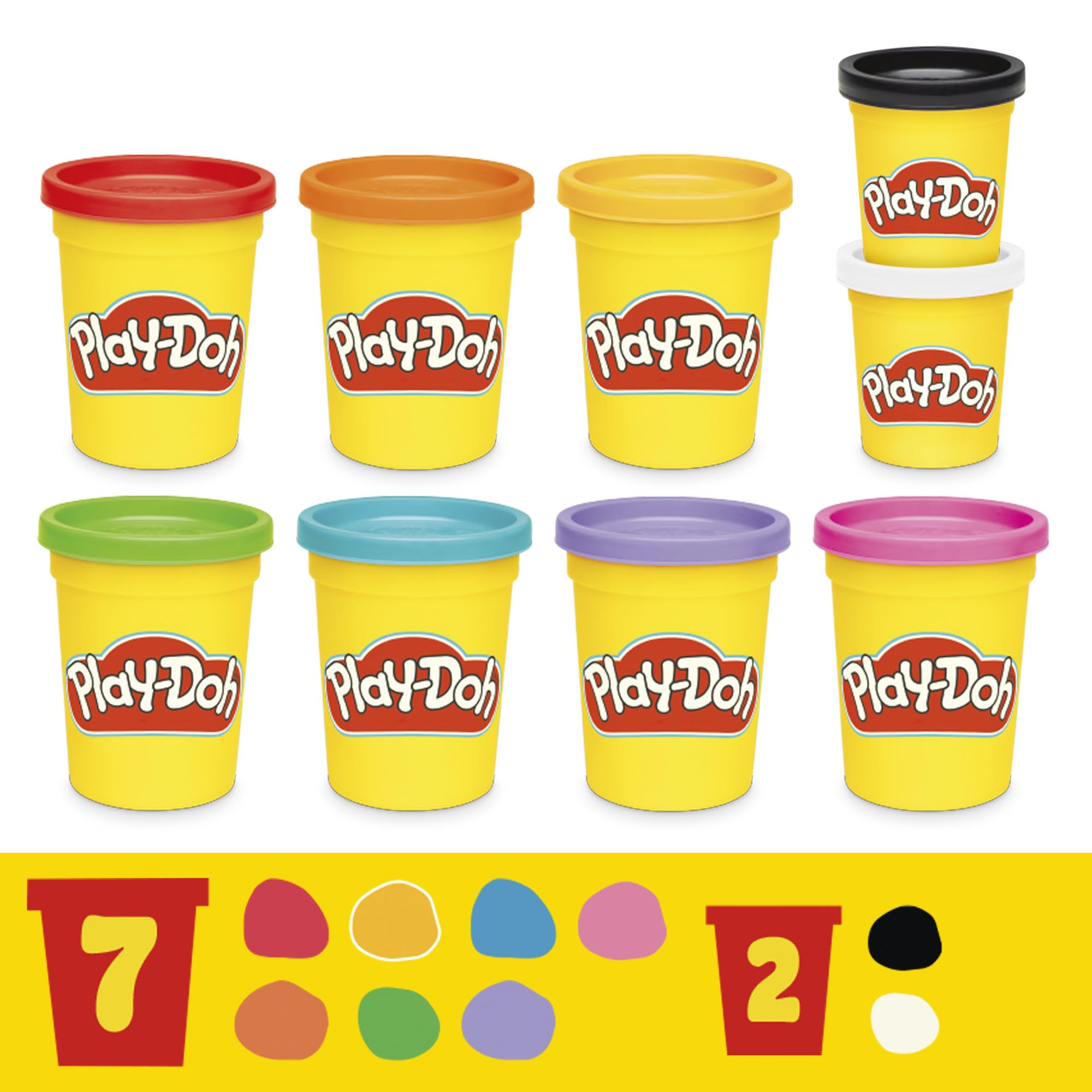 Foto 3 pulgar | Set de Play-doh 9 Piezas - Venta Internacional