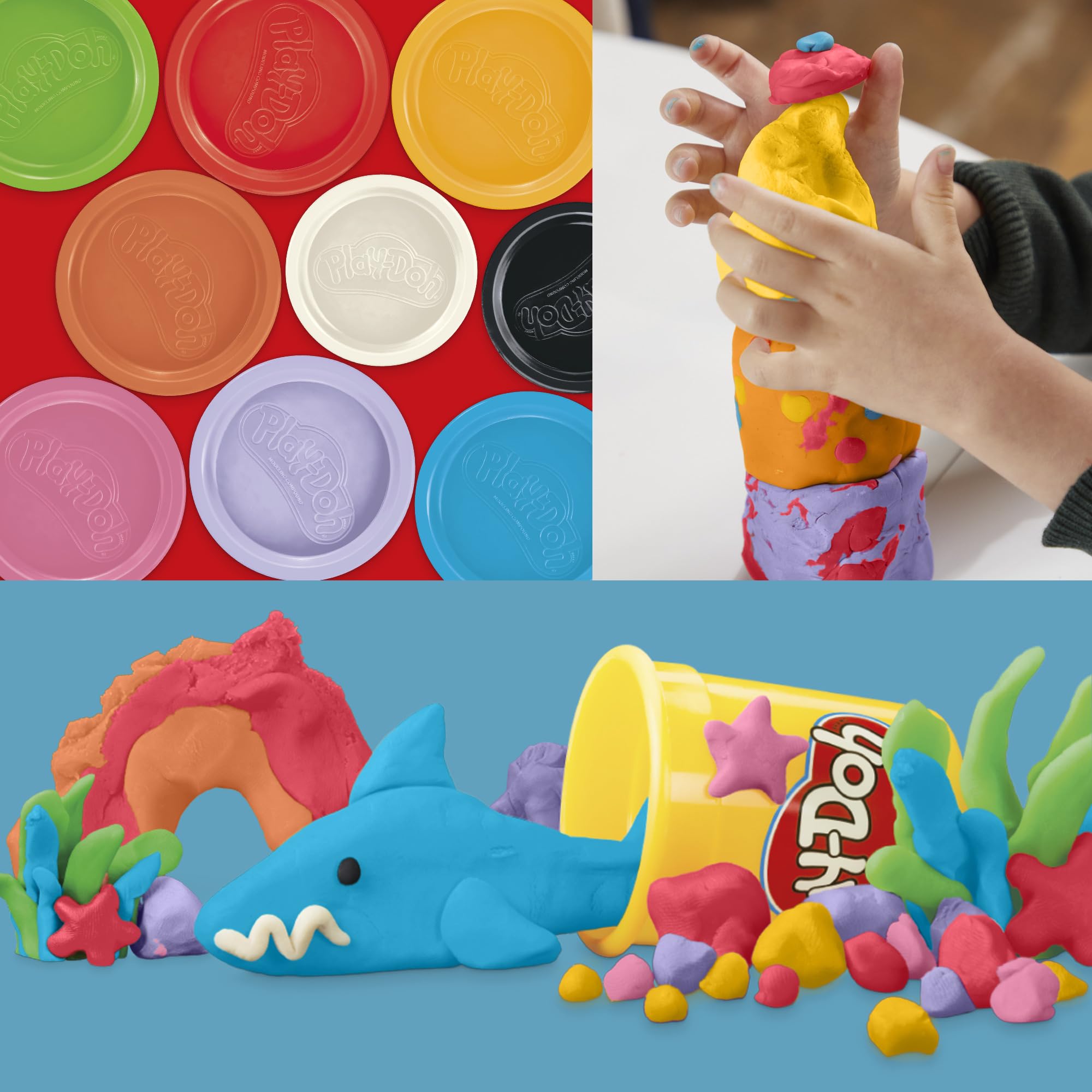 Foto 6 | Set de Play-doh 9 Piezas - Venta Internacional