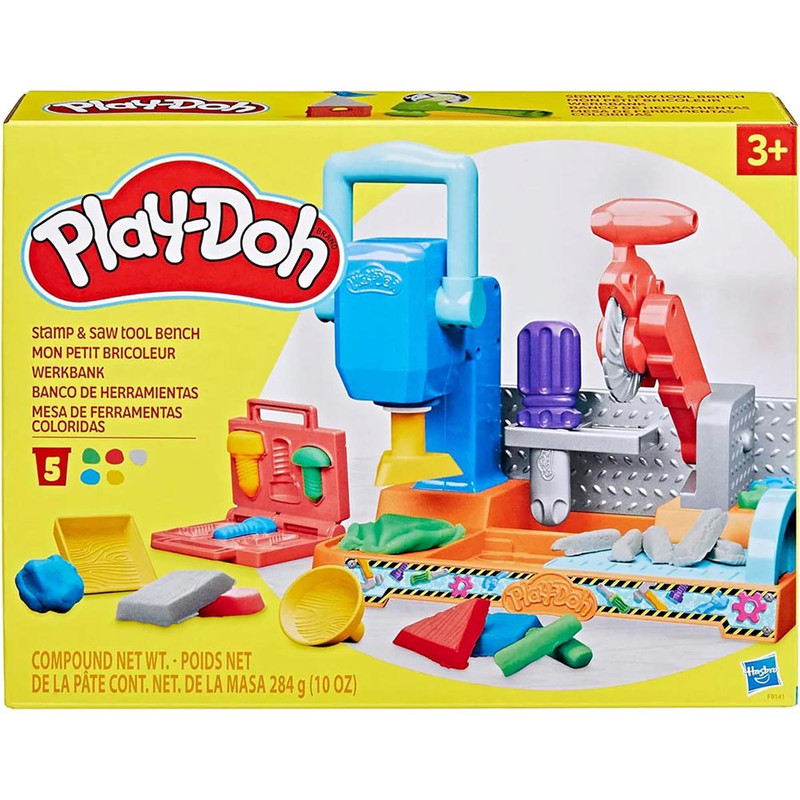Foto 2 pulgar | Masa Play-Doh de Hasbro Banco de Herramientas