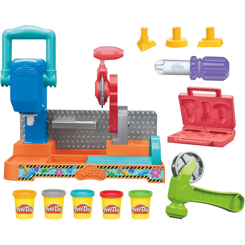 Foto 2 | Masa Play-Doh de Hasbro Banco de Herramientas