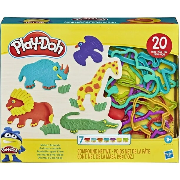Play Doh Hasbro Animales De Colores $399