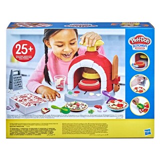Foto 4 | Horno Para Pizza Playset Play-doh Kitchen Creations Con 6 Latas Y 8 Unidades - Venta Internacional.
