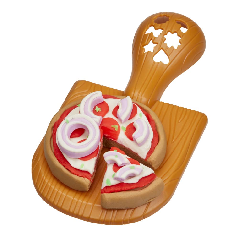 Foto 6 pulgar | Horno Para Pizza Playset Play-doh Kitchen Creations Con 6 Latas Y 8 Unidades - Venta Internacional.