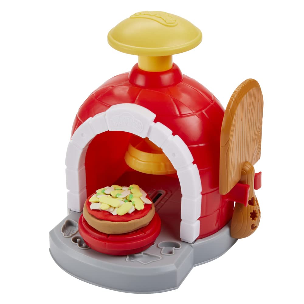 Foto 7 pulgar | Horno Para Pizza Playset Play-doh Kitchen Creations Con 6 Latas Y 8 Unidades - Venta Internacional.
