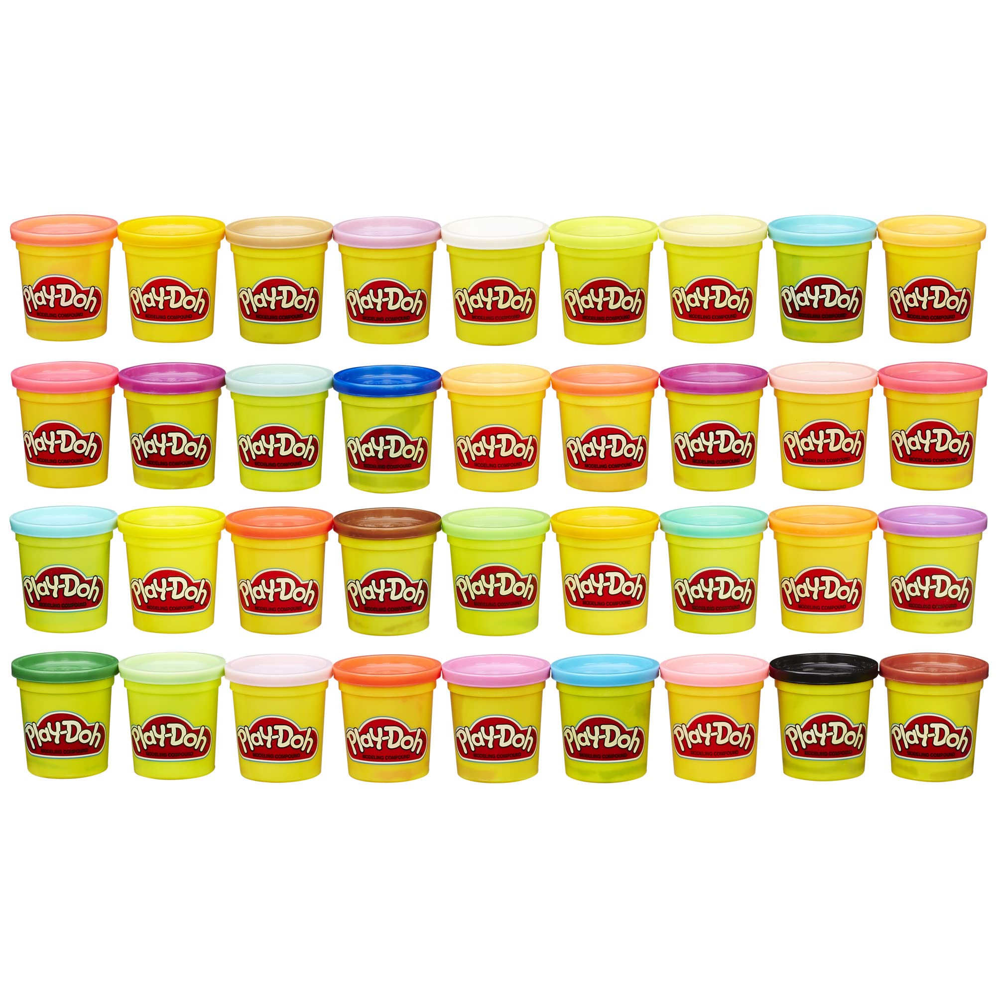 Foto 2 pulgar | Modelling Compound Play-doh, Paquete De 36 Cajas De Colores, Latas De 3 Onzas - Venta Internacional.