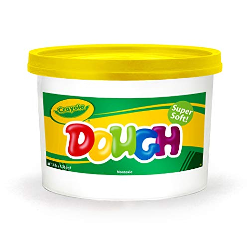 Cubo Dough Crayola Amarillo De 1,36 Kg - Venta Internacional.