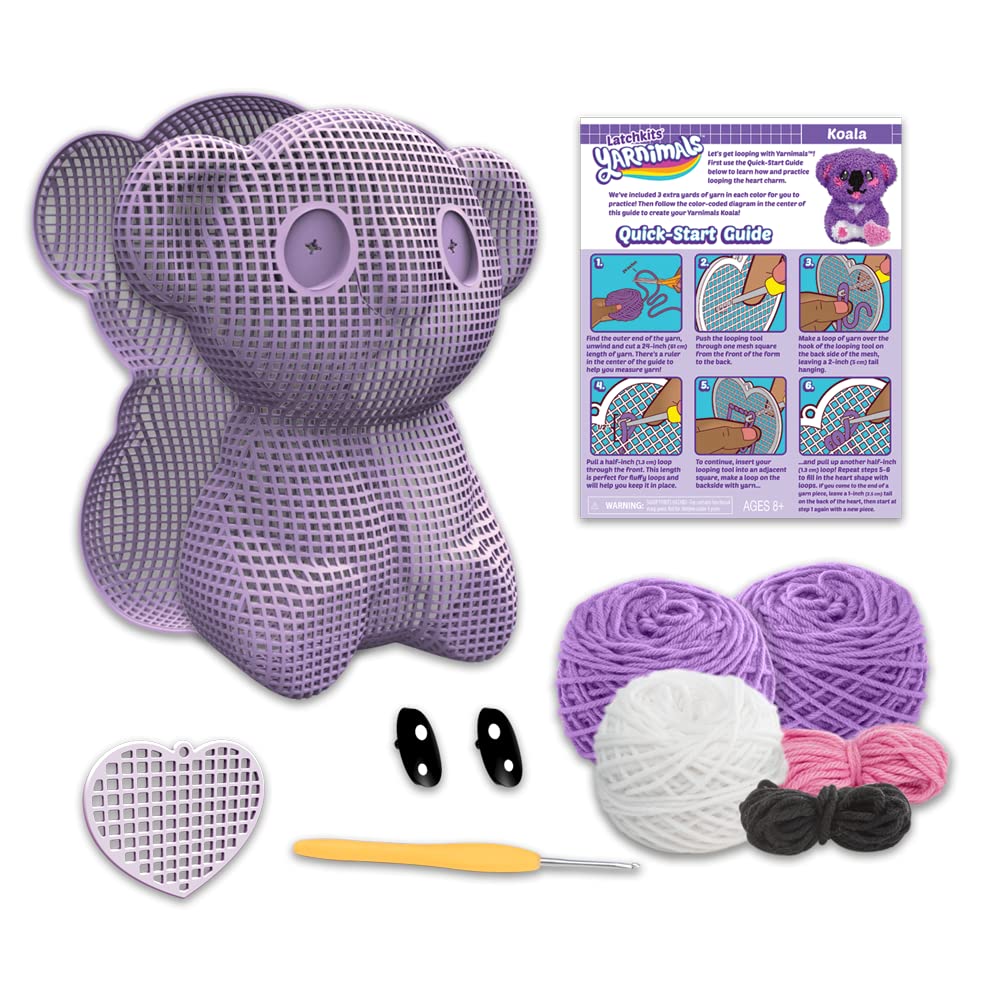 Foto 4 pulgar | Kit De Manualidades Playmonster Yarnimals Koala Loop Your Own De Más De 8 Años - Venta Internacional.