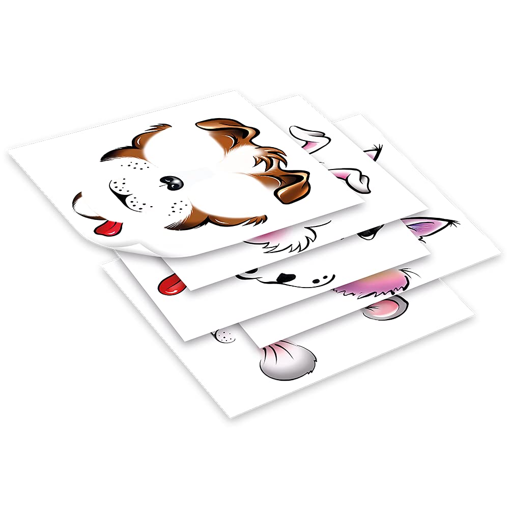 Foto 4 pulgar | Paquete De Tatuajes Temporales Para Mascotas Face Paintoos Para Niños De 4 Años O Más - Venta Internacional.