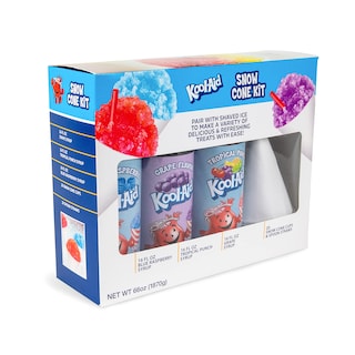 Foto 1 | Sirope En Forma De Cono De Nieve Kool-aid Party Kit Nostalgia Con 20 Tazas - Venta Internacional.