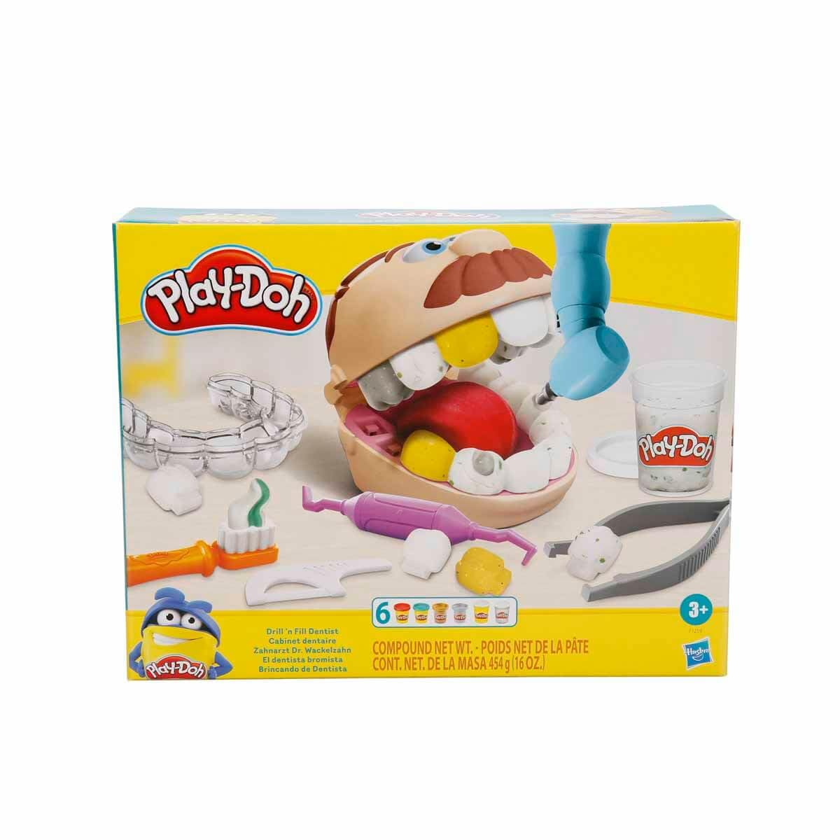 Foto 8 pulgar | Juguete De Dentista Play-doh Drill 'n Fill Para Niños De Más De 3 Años Con 10 Herramientas - Venta Internacional.