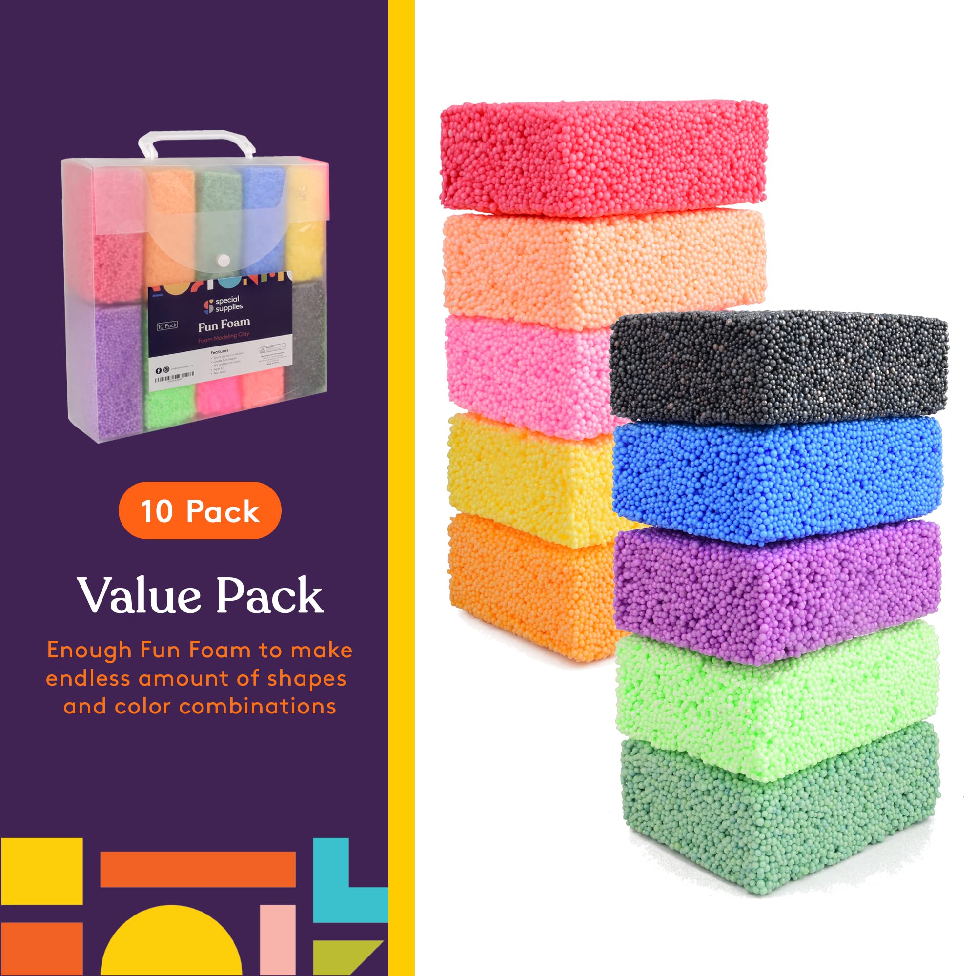 Foto 4 pulgar | Kit De Juego De Plastilina Para Modelar, Suministros Especiales (10) Para Niños - Venta Internacional.