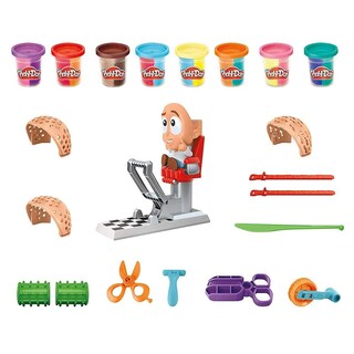 Foto 1 | Juego De Peluqueria Play-doh Crazy Cuts Stylist Con Herramientas, 8 Latas - Venta Internacional.