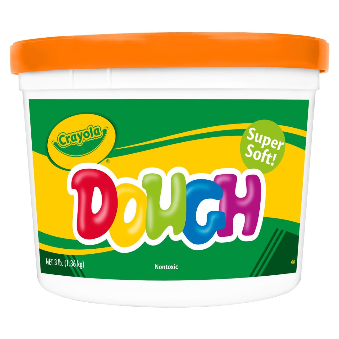 Foto 3 pulgar | Cubo Resellable Play Dough Crayola Orange De 1,36 Kg Para Niños - Venta Internacional.