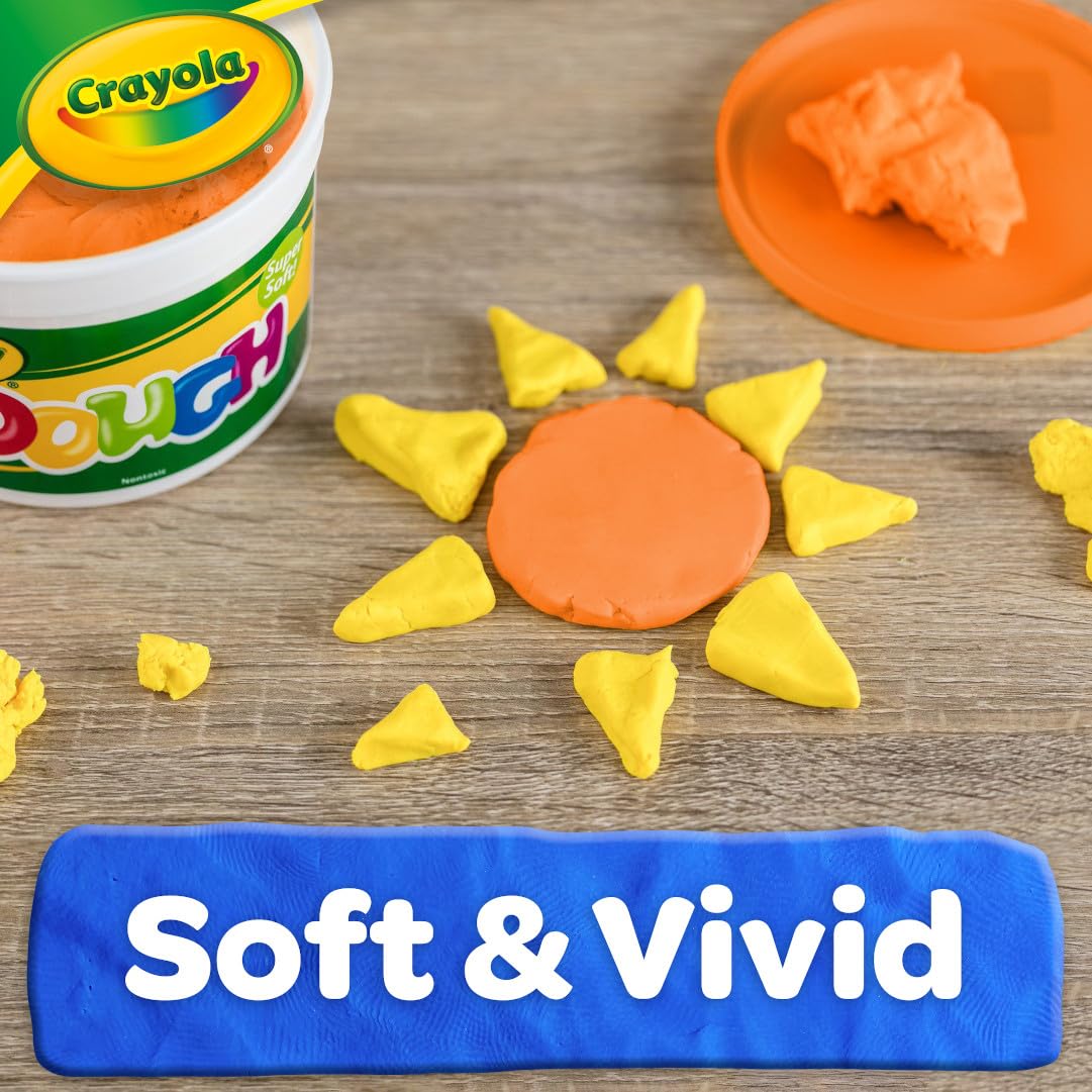 Foto 6 pulgar | Cubo Resellable Play Dough Crayola Orange De 1,36 Kg Para Niños - Venta Internacional.