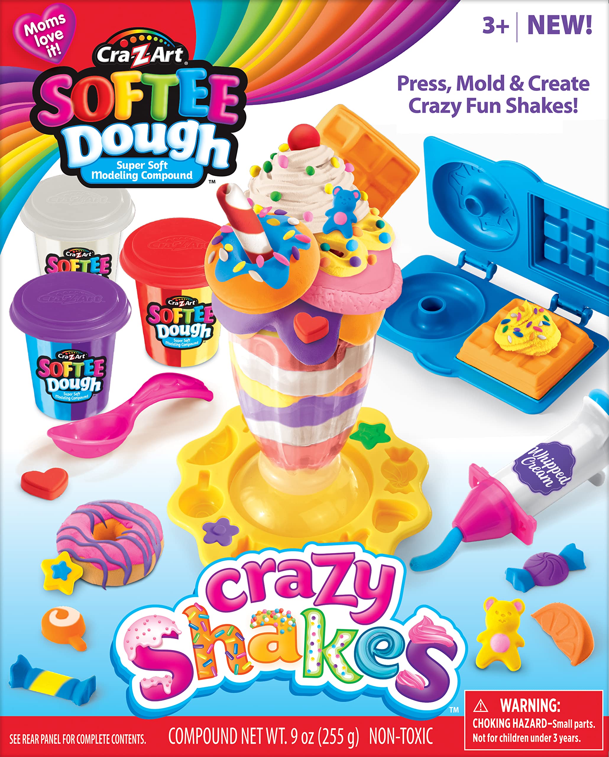 Foto 2 pulgar | Playset Cra-z-art Softee Dough Crazy Shakes Milkshake Para Niños Mayores De 3 Años - Venta Internacional.