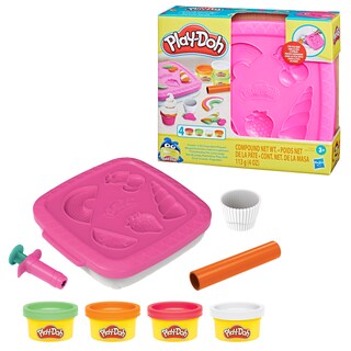 Foto 2 | Set De Juego Play-doh Create 'n Go Para Cupcakes Con Capacidad De Almacenamiento Durante Más De 3 Años - Venta In