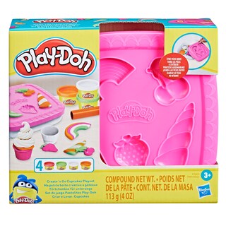 Foto 3 | Set De Juego Play-doh Create 'n Go Para Cupcakes Con Capacidad De Almacenamiento Durante Más De 3 Años - Venta In