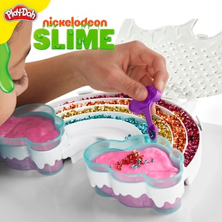 Foto 2 | Set De Mezcla De Limo Play-doh Nickelodeon Rainbow Con Dijes Adicionales - Venta Internacional.